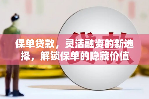 德化保单贷款，灵活融资的新选择，解锁保单的隐藏价值
