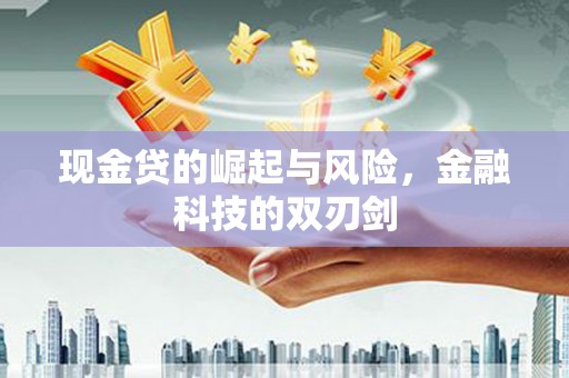 德化现金贷的崛起与风险，金融科技的双刃剑
