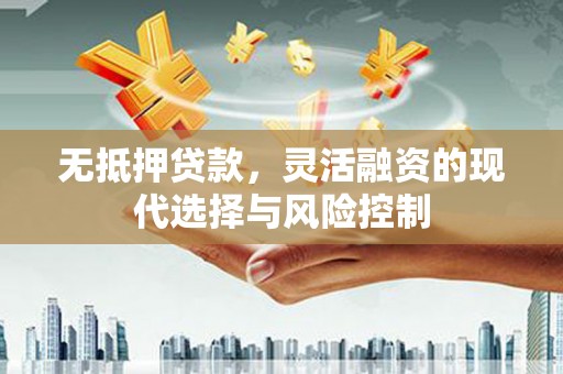 德化无抵押贷款，灵活融资的现代选择与风险控制