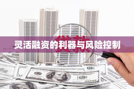 德化灵活融资的利器与风险控制