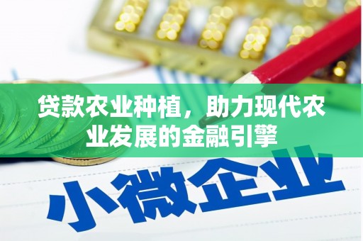 德化贷款农业种植，助力现代农业发展的金融引擎