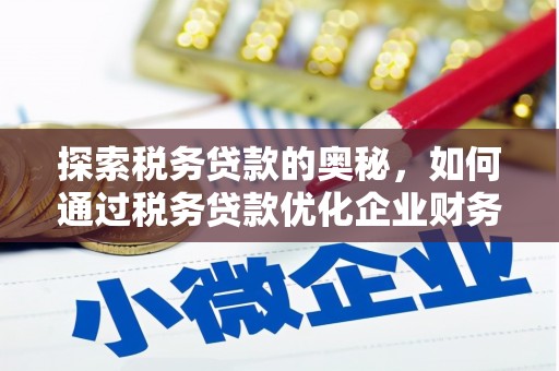 德化探索税务贷款的奥秘，如何通过税务贷款优化企业财务