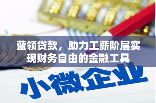德化蓝领贷款，助力工薪阶层实现财务自由的金融工具