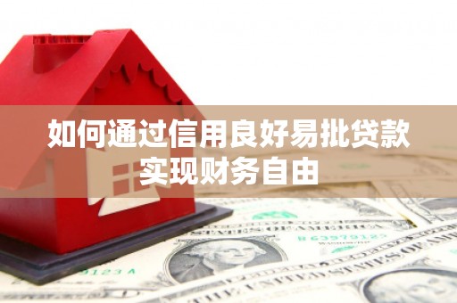 德化如何通过信用良好易批贷款实现财务自由