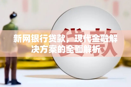 德化新网银行贷款，现代金融解决方案的全面解析