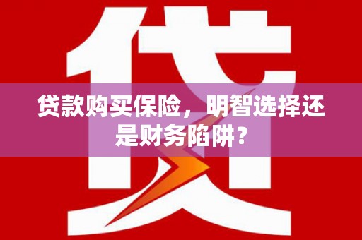德化贷款购买保险，明智选择还是财务陷阱？