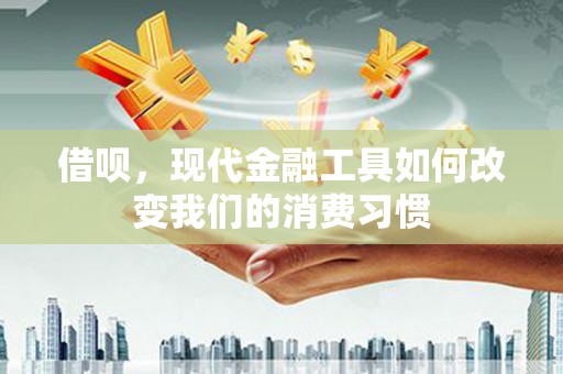 德化借呗，现代金融工具如何改变我们的消费习惯