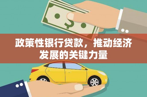 德化政策性银行贷款，推动经济发展的关键力量