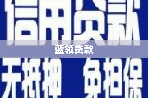 德化蓝领贷款