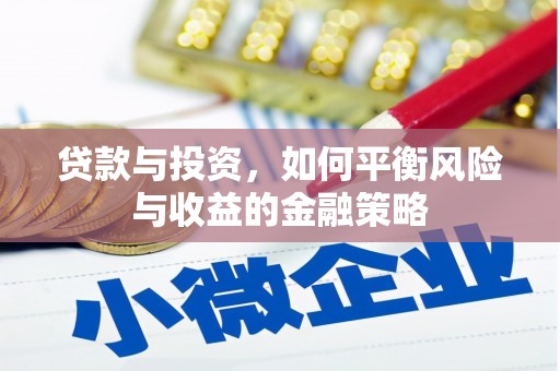德化贷款与投资，如何平衡风险与收益的金融策略