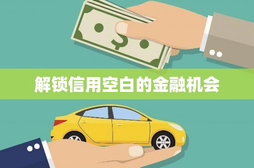 德化解锁信用空白的金融机会