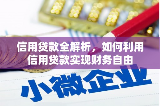 德化信用贷款全解析，如何利用信用贷款实现财务自由