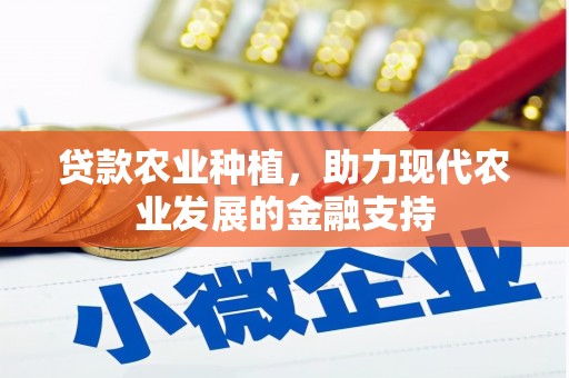 德化贷款农业种植，助力现代农业发展的金融支持